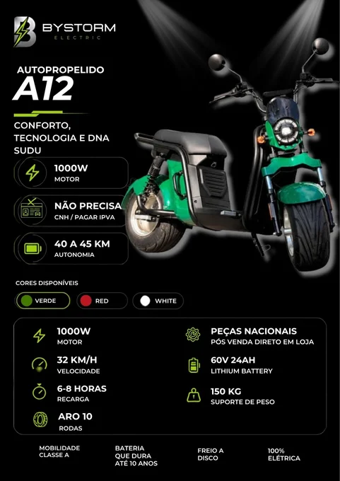 Foto de Scooter SUDU A12