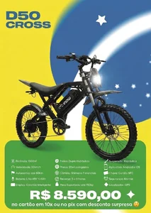 Foto de Bicicleta Elétrica D50 CROSS