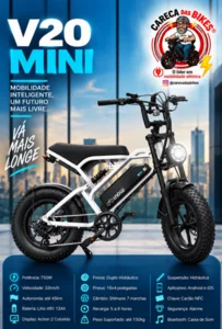 Foto de Bike Elétrica V20 MINI