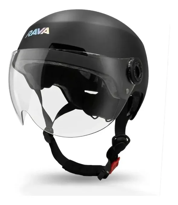 Foto de Capacete Rava com viseira