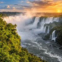 Miniatura de Amanhecer nas Cataratas