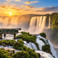 Miniatura de Amanhecer nas Cataratas