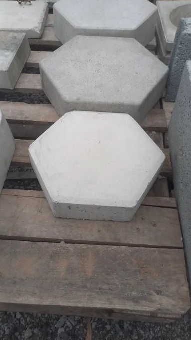 Foto de Bloquete Sextavado 25x25x6cm