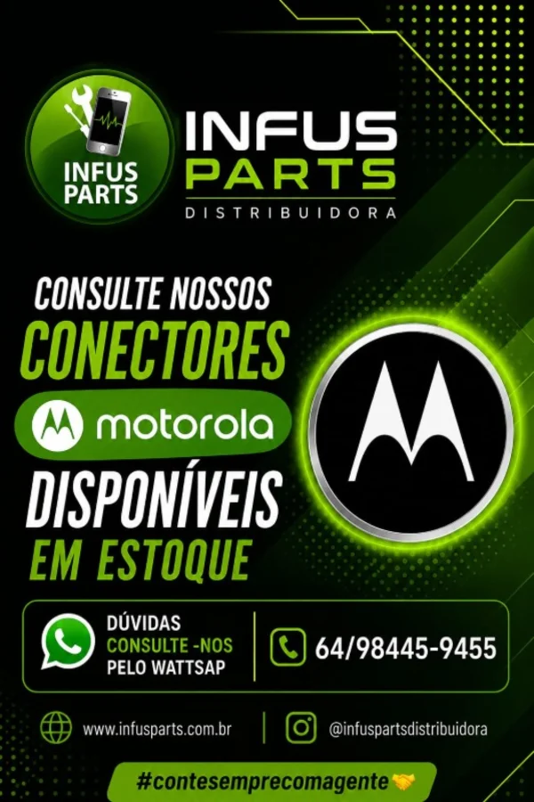 Foto de CATALÁGO CONECTORES MOTOROLA EM ESTOQUE.