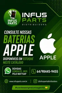 Foto de CATALÀGO BATERIAS APLLE EM ESTOQUE.