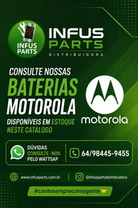 Foto de CATALÁGO BATERIAS MOTOROLA EM ESTOQUE.