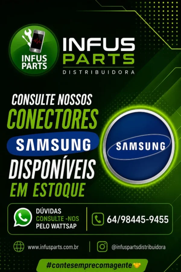 Foto de CATALÁGO CONECTORES SAMSUNG EM ESTOQUE.