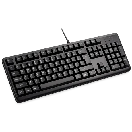 Foto de Teclado USB ABNT2 com Teclado Numérico
