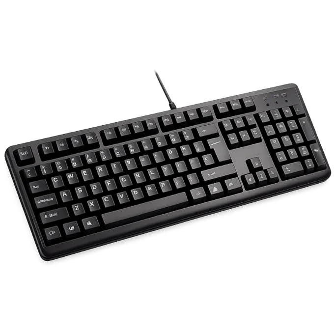 Foto de Teclado USB ABNT2 com Teclado Numérico