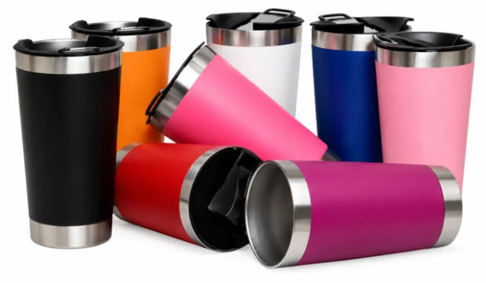 Foto de Copo térmico 473 ml com abridor