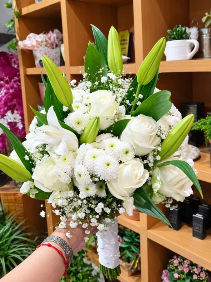 Foto de Buquê noiva branco