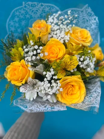 Foto de Buquê amarelo