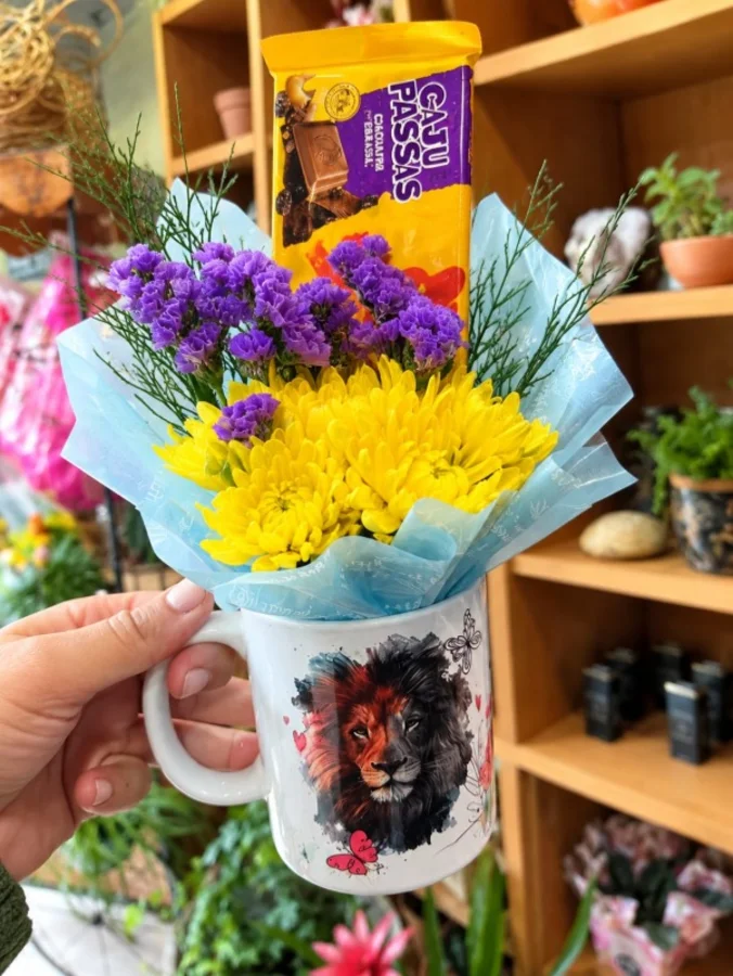 Foto de Presente Encanto do Meu Amor 💜💛
