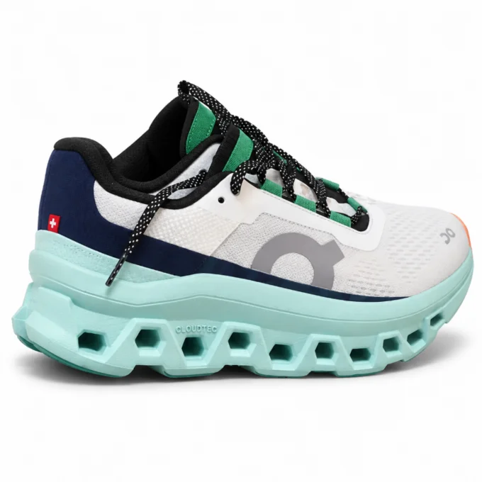 Foto de On Cloudmonster - White/Creek