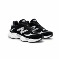 Miniatura de New Balance 9060 Preto e Branco