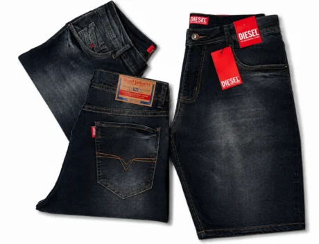 Foto de Bermuda Diesel Jeans Escura