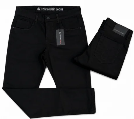 Foto de Calça Jeans Preta Calvin Klein