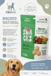 Foto de Snacks Biscoito Natural Beterraba, Brocolis, Cenoura e Ervilha
