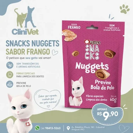 Foto de Snacks Nuggets Quatree | Gatos