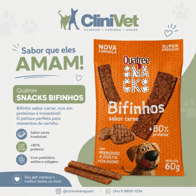 Foto de Snacks Bifinhos Sabor Carne
