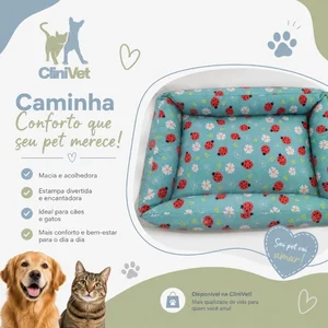Foto de Caminha Estampada cor Azul - Porque Pequeno
