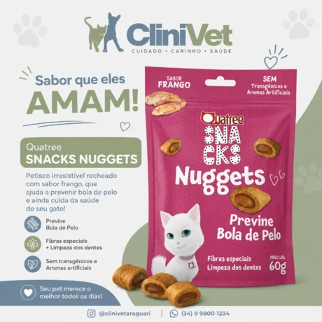 Foto de Snacks Nuggetts Gatos sabor Frango