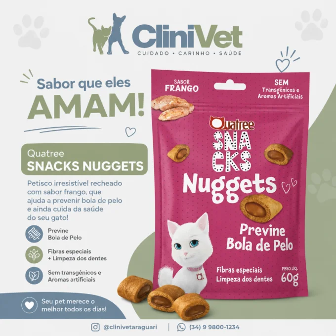 Foto de Snacks Nuggetts Gatos sabor Frango