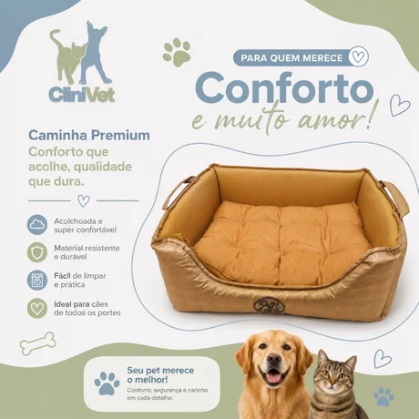 Foto de Caminha Pet Quadra para Cão e Gato - Pequeno Porte