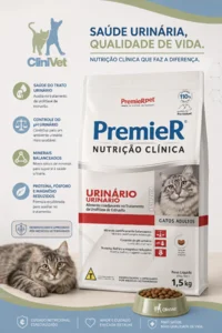 Foto de Premier Nutrição Clinica Urinario - Gatos
