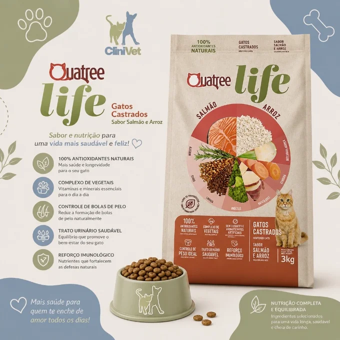 Foto de Quatree Life Premium Gatos Castrados