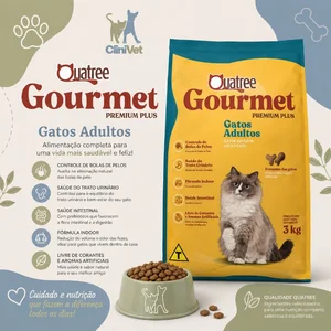Foto de Quatree Gourmet Premium Plus Gatos Adultos