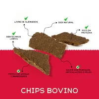 Miniatura de COMESTIVEL CHIPS BOVINO - 100G - Comestiveis