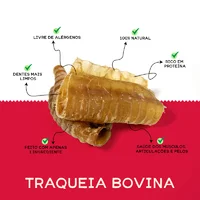 Miniatura de COMESTIVEL TRAQUEIA BOVINA PEQUENA - C/ 1 Unidade