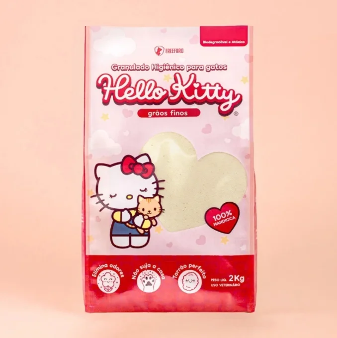 Foto de GRANULADO HIG. GRAOS FINOS HELLO KITTY - 2KG