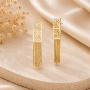 Foto de Brinco Franja Elegance com Zircônias