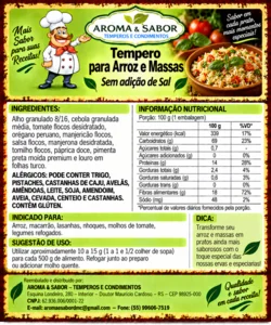 Foto de 15.93- *Tempero* para Arroz e Massas