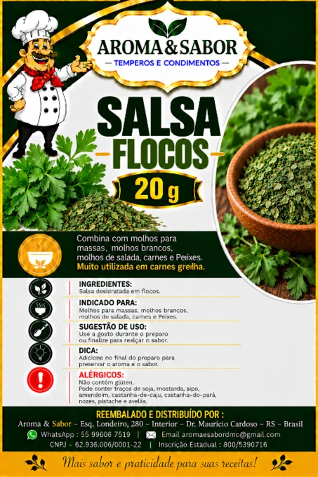 Foto de 12.112 - Salsa Flocos 20 gr