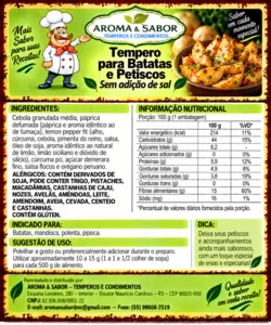 Foto de 16.94- *Tempero* para Batatas e Petiscos