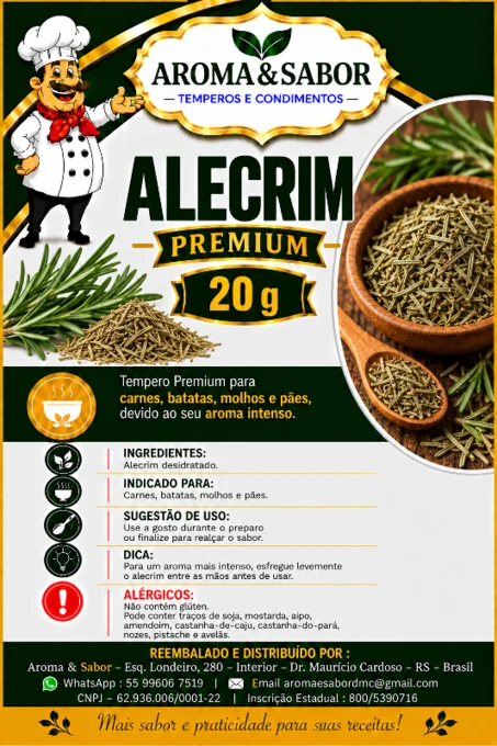 Foto de 04.104 - Alecrim Premium 20 gr