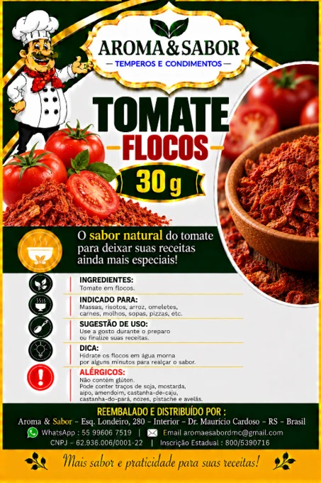 Foto de 19.119 - Tomate Flocos 50 gr