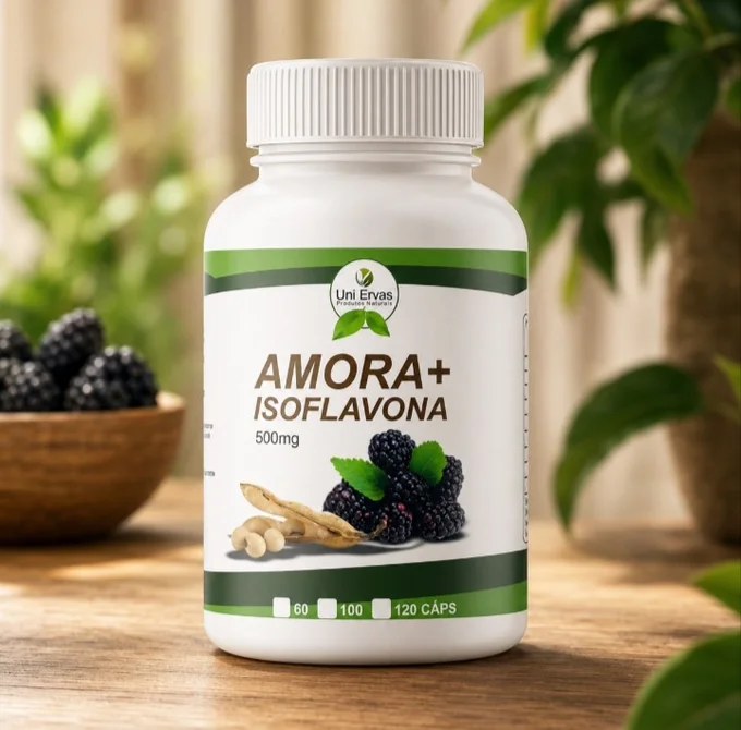 Foto de AMORA +ISOFLAVONA 500mg 60 Capsulas