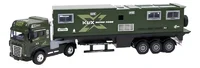 Miniatura de Miniatura Caminhão Trailer Motorhome Luz Som Fricção