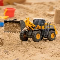 Miniatura de Miniatura Pá Carregadeira Construção Civil Glw 1/55