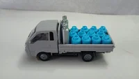 Miniatura de Miniatura Caminhão Iveco Fricção Carroceria com Carga ( GÁS P45 e P13)