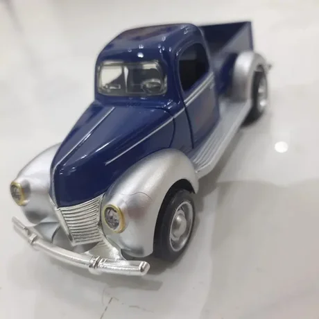 Foto de Miniatura Carrinho De Ferro Pick Up Ford 1940 1/32 Coleção