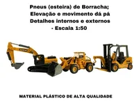 Miniatura de Kit Miniaturas Máquinas De Construção Box 3 Peças