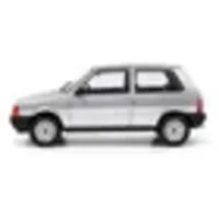 Miniatura de Miniatura Fiat Uno S 1985 Prata 1:24 California Classics - RICA EM DETALHES