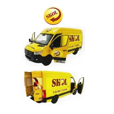 Foto de Miniatura Van MERCEDES SPRINTER 1:48, Fricção