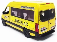 Miniatura de Miniatura Van MERCEDES SPRINTER Escolar 1:48, Fricção