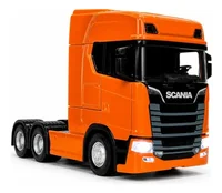 Miniatura de Miniatura Caminhão SCANIA 770S Trucado, com Luz, Som e Fricção